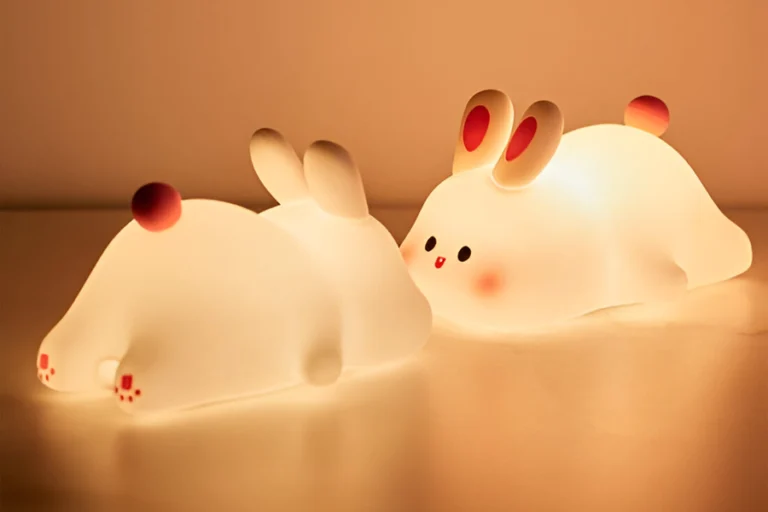 Portable Bunny Night Light for Babies