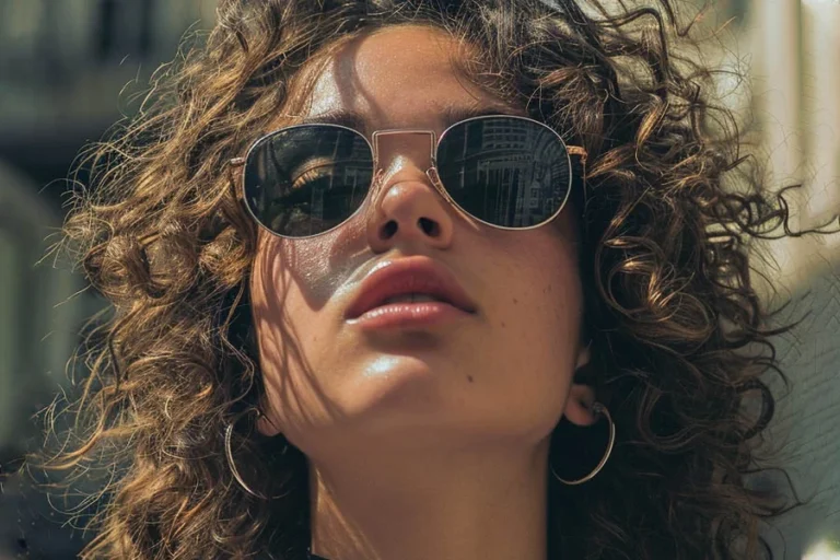 Designer Square Frame Glasses